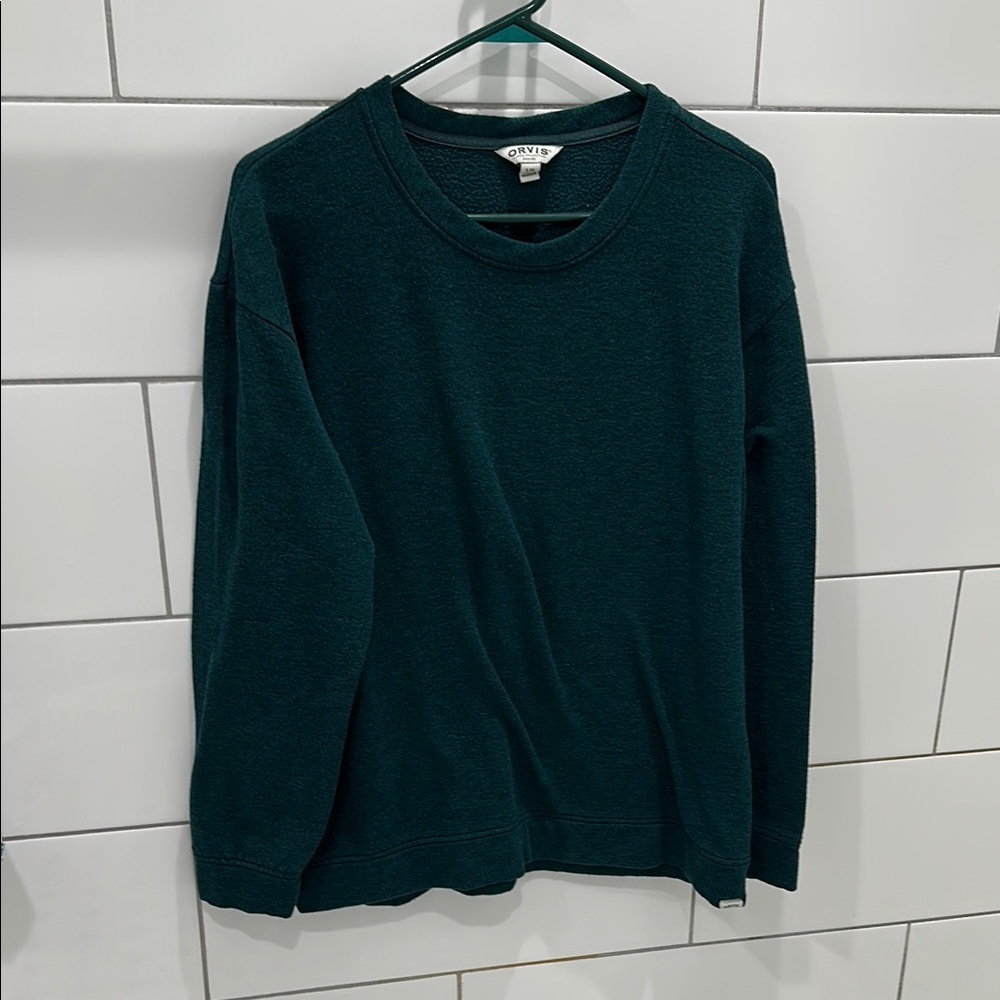 Orvis Women’s Green Sweater L